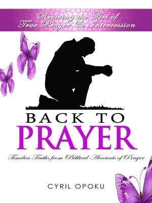 cover image of Back to Prayer